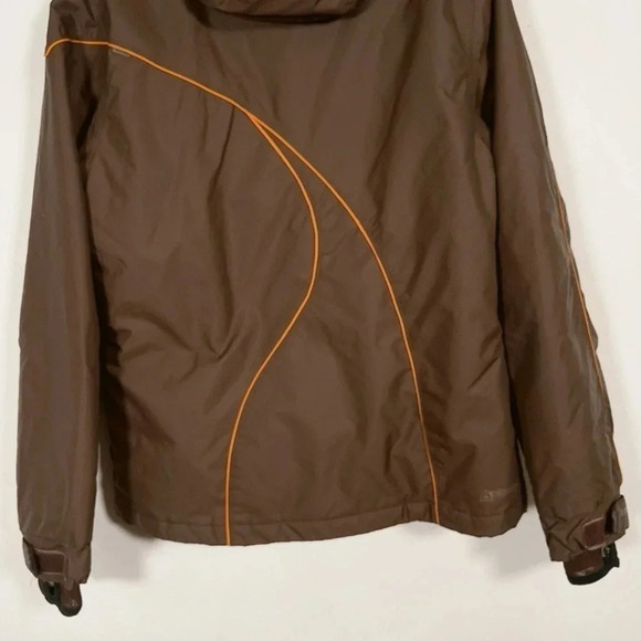 POWDER ROOM | MEN'S SKI BOARDING BROWN HOOD JACKET - Picture 12 of 15